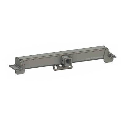 Big Hitch Products - BHP 11-19 LML/L5P GM BEHIND Roll Pan 2 inch Hidden Receiver Hitch