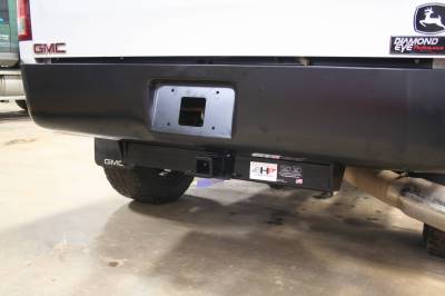 Big Hitch Products - BHP 07.5-19 GM Short Box BELOW Roll Pan 2 inch Receiver Hitch - Image 2
