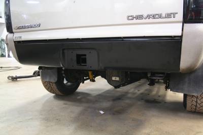 Big Hitch Products - BHP 99-18 GM 1500 Short Box BEHIND Roll Pan 2 inch Hidden Receiver Hitch - Image 2