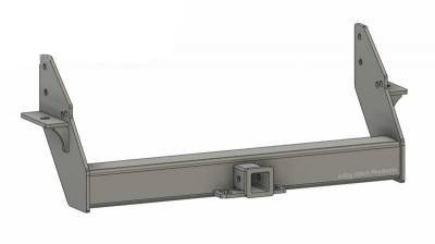 Big Hitch Products - BHP 03-18 Dodge Short/Long Bed Stock Bumper 2 inch Receiver Hitch - Image 1