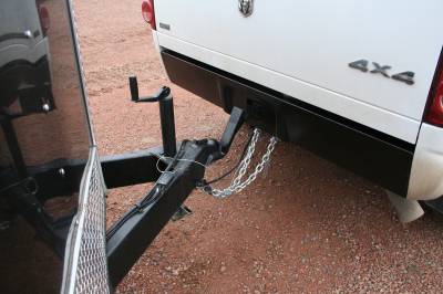 Big Hitch Products - BHP 03-18 Dodge Short/Long Bed BEHIND Roll Pan 2 inch Hidden Receiver Hitch - Image 3
