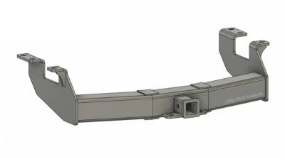 BHP 2011-2019 LML / L5P GM Stock Bumper 2.5 Inch Receiver Hitch